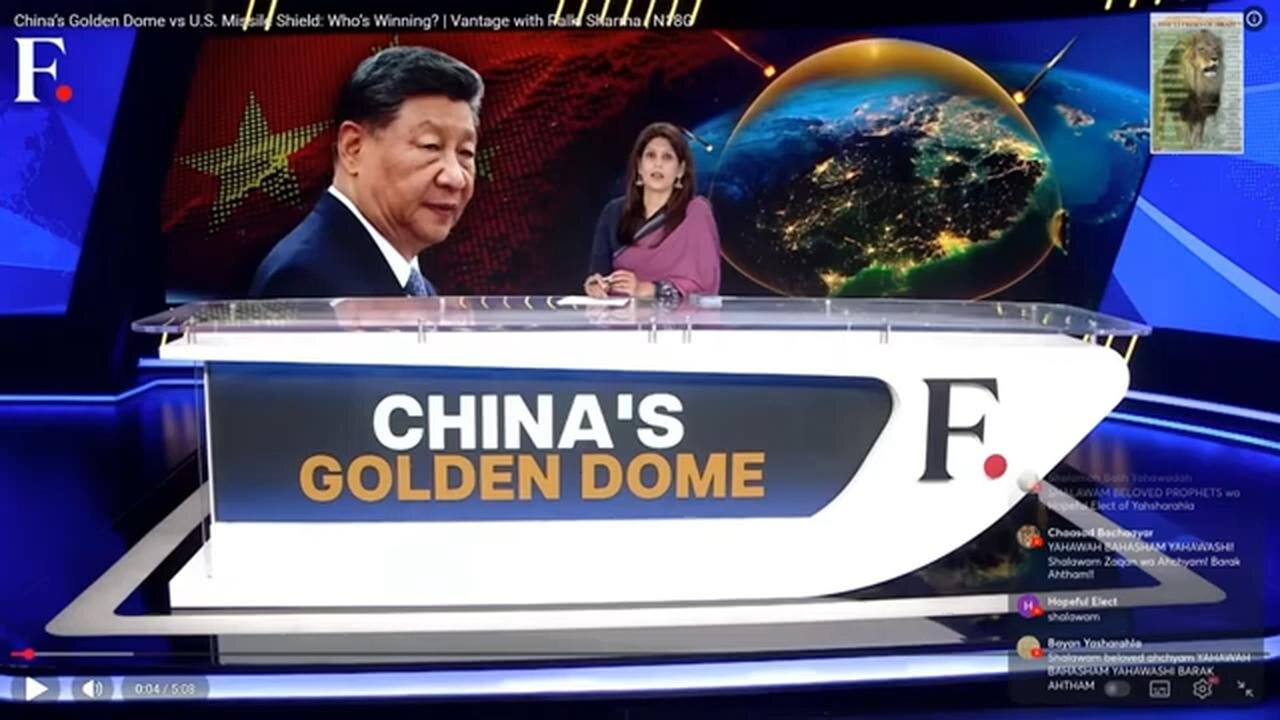 China’s (Moab's) Golden Dome - All Nations are preparing for WW3