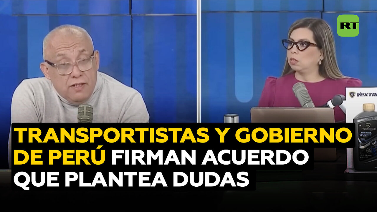 Acuerdo firmado por transportistas y Gobierno de Perú