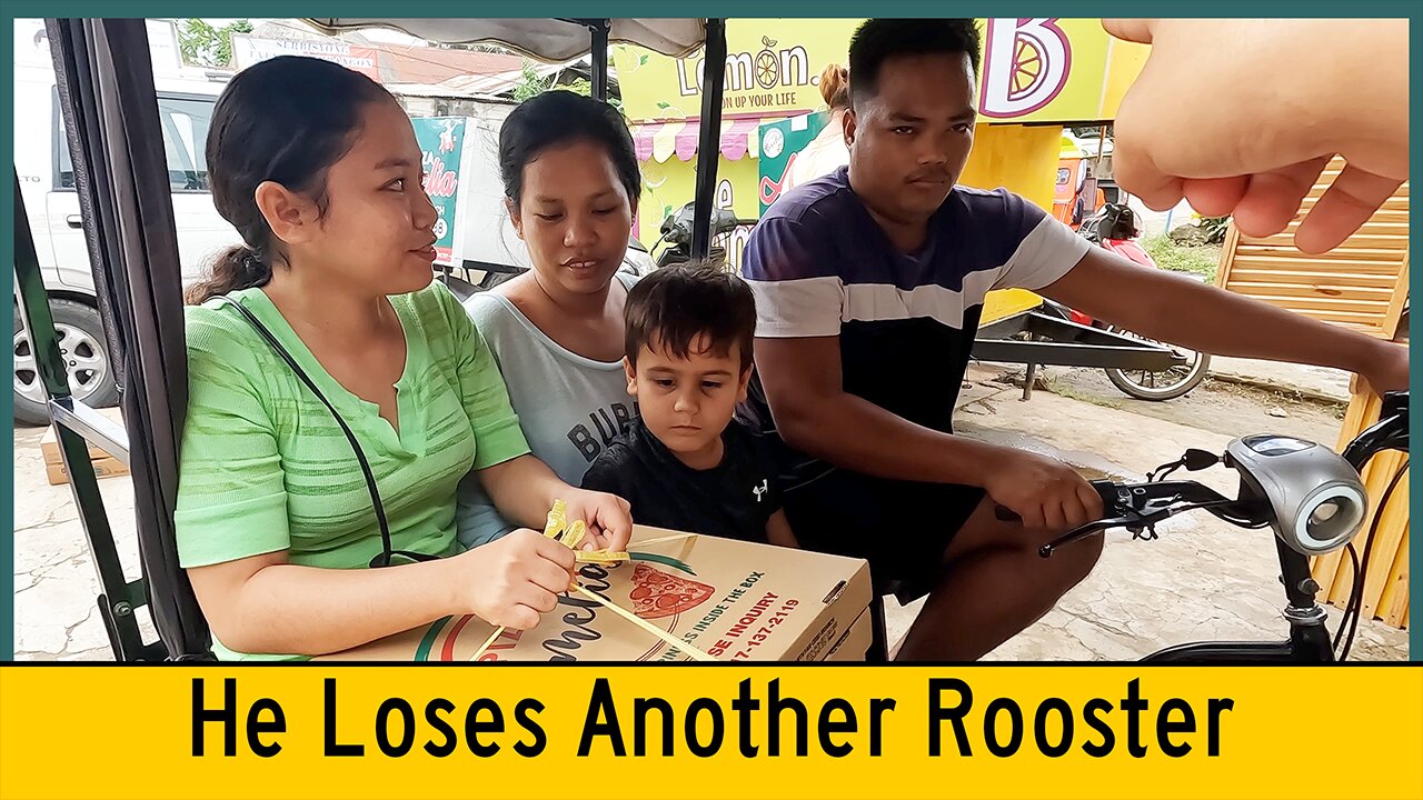 Filipina Sells Husband's Rooster And Buys Pizza. He Wants A Divorce.