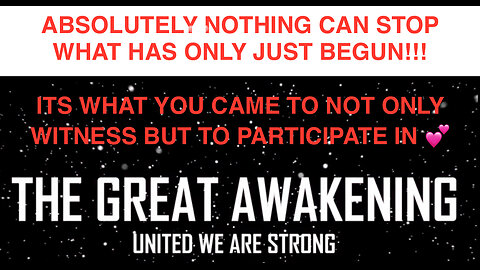 YOU MUST BE READY FOR WHATS COMING!! TIME FOR THE TRUTH!! THE REAL TRUTH