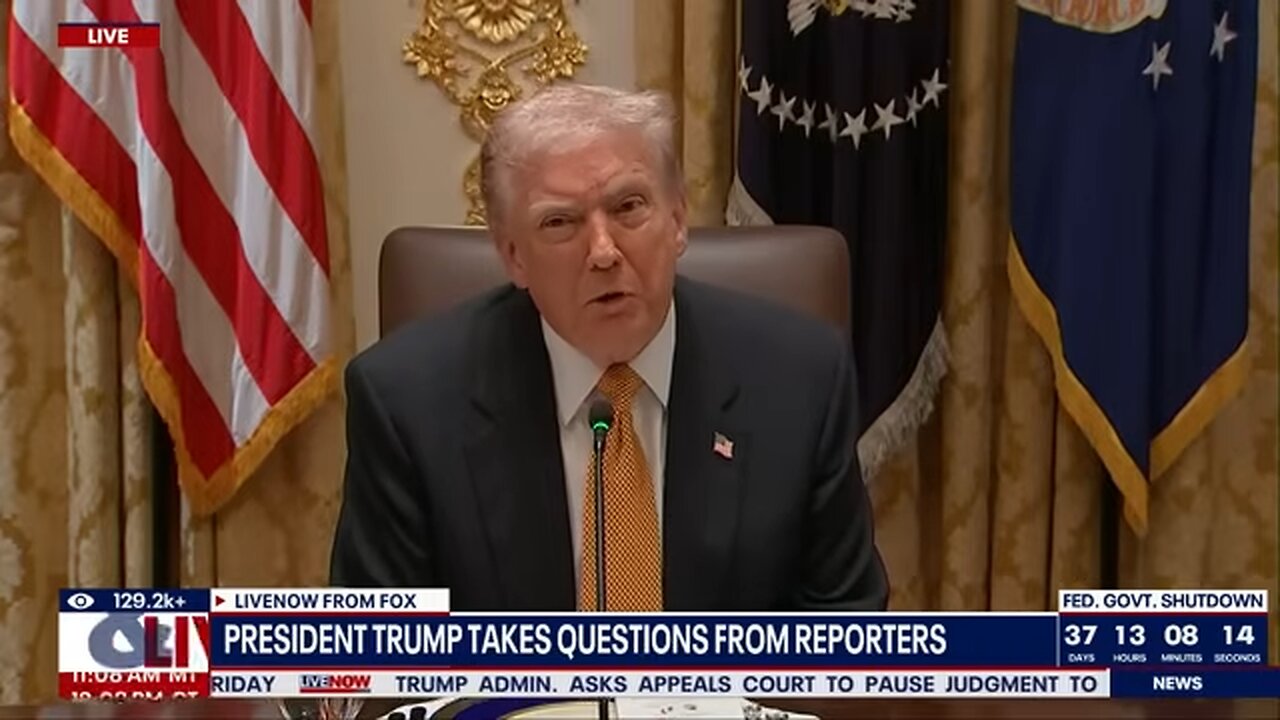 Trump, Karoline Leavitt clash with fake news over Thanksgiving prices