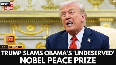 Trump. Obama Won Nobel Peace Prize for 'Doing Nothing'