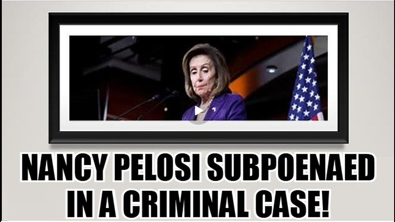 WEF Tells Truth About Covid, Nancy Pelosi Subpoenaed In A Criminal Case, Election Certification ISS