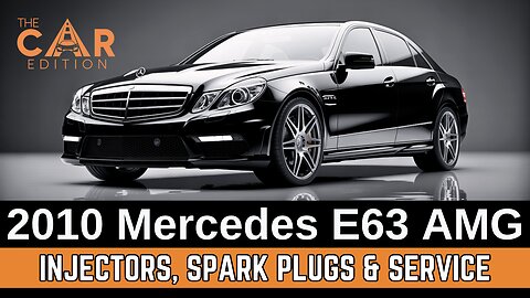 Mercedes E63 AMG Service After An Engine Rebuild & We Found Metal in the Filter! - The Car Edition