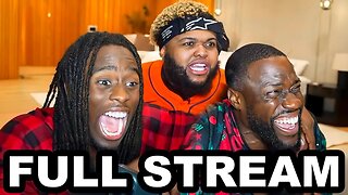Kai Cenat, Kevin Hart & Druski FULL STREAM!