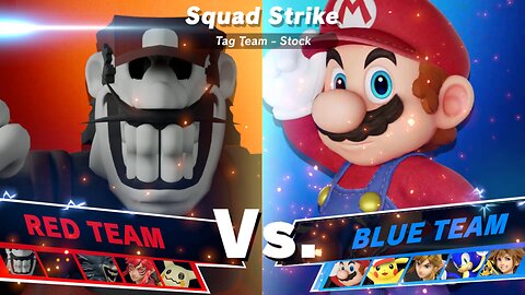 Team Halloween vs Team Gamers (2025) Round 1 - SSBU Squad Strike Quickie