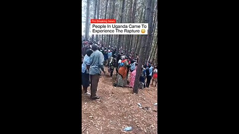 🇺🇬Hundreds of believers in Uganda retreated into the forest