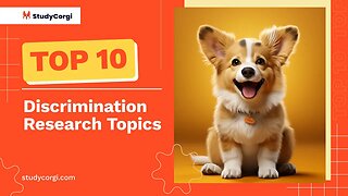 TOP-10 Discrimination Research Topics