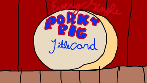 Every Single Porky Pig Titlecard