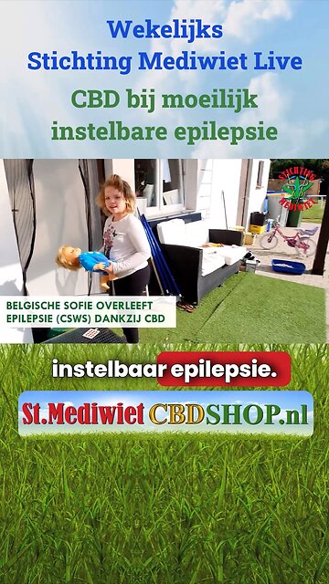 CBD bij moeilijk instelbare epilepsie