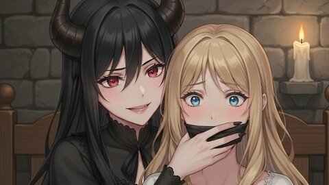 ASMR Story - Saintess Tied Up, Gagged and Impersonated by Demon Girl