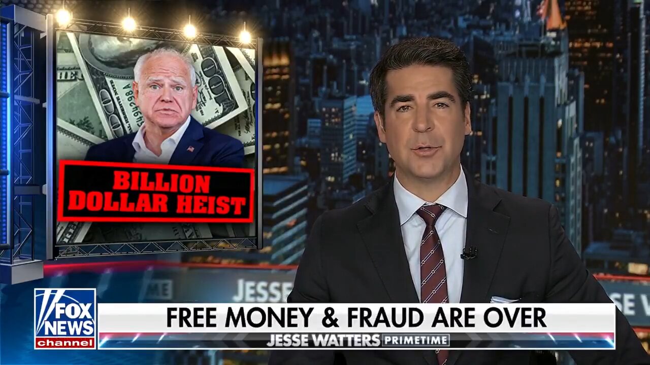 Jesse Watters 🚨 Tampon Tim under Federal Investigation for Somali theft of Billions