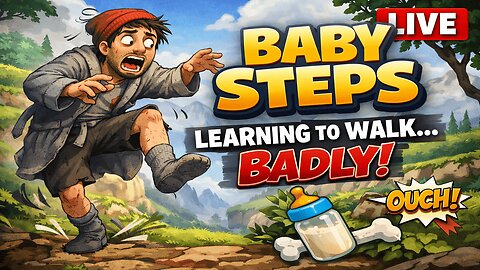 LEARNING TO WALK (AGAIN) 🍼 | socials! !discord