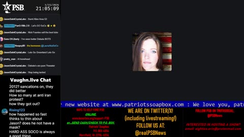 Patriots' Soapbox NEWS - LIVE 24/7!