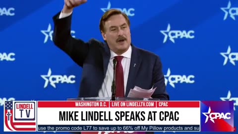 WATCH Mike Lindell’s full CPAC 2025 Speech from this morning HERE