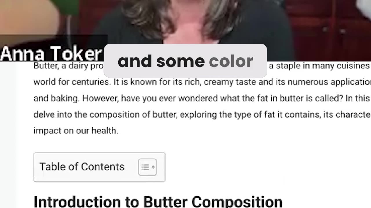 Fake Butter