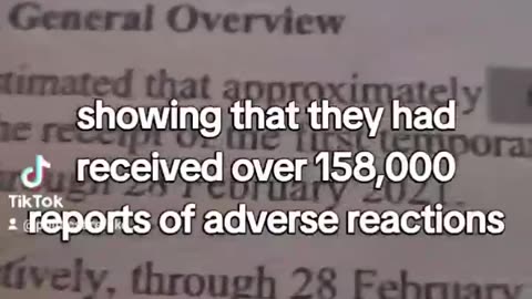 発表から2ヶ月以内に15万8000件以上の副作用報告を受けていた