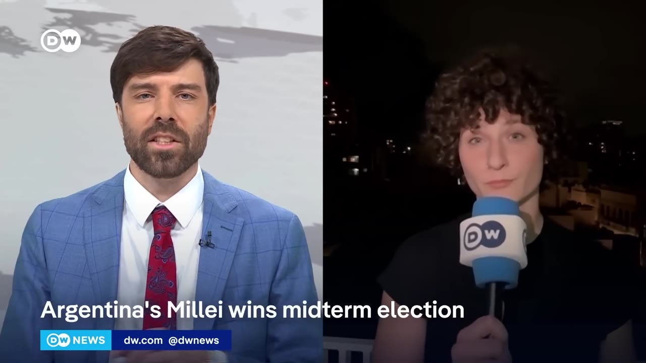 Milei's La Libertad Avanza party wins Argentina's midterm elections in landslide