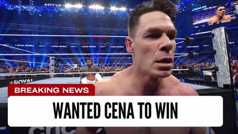 This WWE Hall Of Famer Wanted John Cena To Win The Royal Rumble