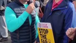 The "anti racist" mob in Newcastle.