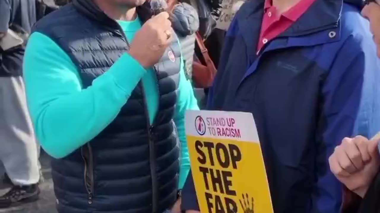 The "anti racist" mob in Newcastle.