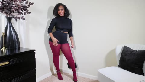 Sexy black girl love more time in day