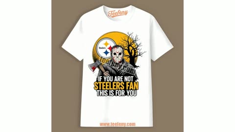 Pittsburgh Steelers Jason Voorhees Halloween Color Shirt