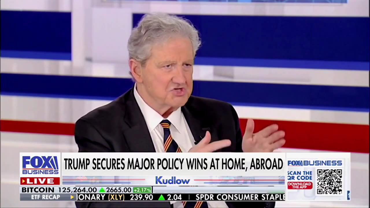 Senator John Kennedy Predicts What Will Force Schumer to End Shutdown
