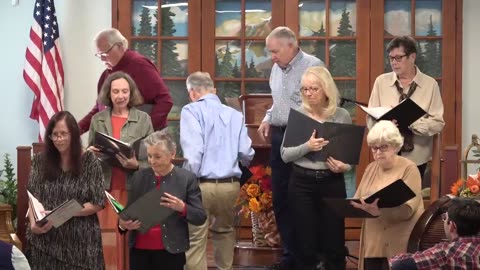 October 26, 2025 Worship service, sermon by Sohrab Ramtin (Revelation 4)