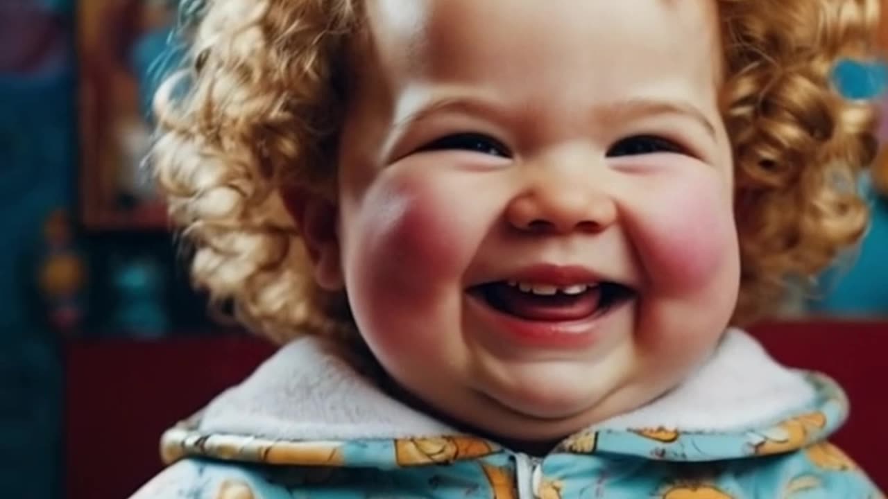 cute baby laugh