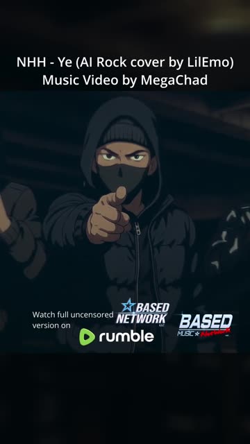 NHH - AI Rock cover by LilEmo | Music Video by MegaChad | FULL VIDEO ON PAGE