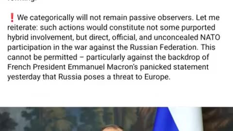 Lavrov ~ Dont even try it!