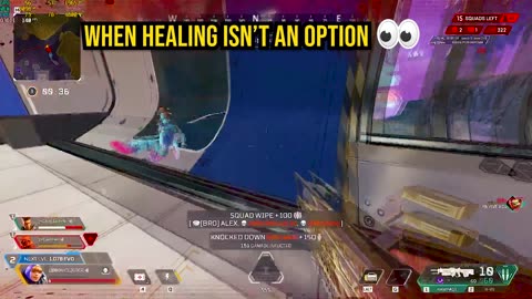 1 HP Squad Wipe! Wattson Clutch on Broken Moon | Apex Legends