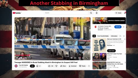 Another Stabbing in Birmingham UK