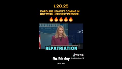 Leavitt's first presser ..