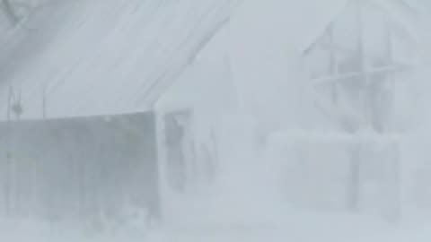 March Whiteout Blizzard Short Clip