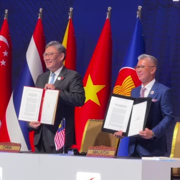 China & ASEAN sign Free-Trade 3.0 Agreement