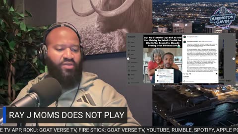 The Arrington Gavin Show "IS BAD PARENTING THE CAUSE OF RAY J'S BEHAVIOR?"