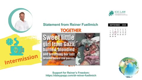 Dr. Reiner Fuellmich Statement - September 17 2025