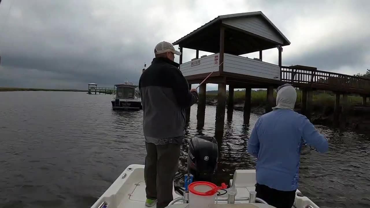 Dock Fishing is a Blast