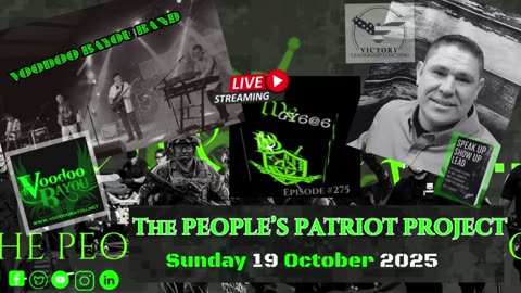 THE PEOPLE'S PATRIOT PROJECT- WE GOT YOUR 6 @ 6:00 Episode #275