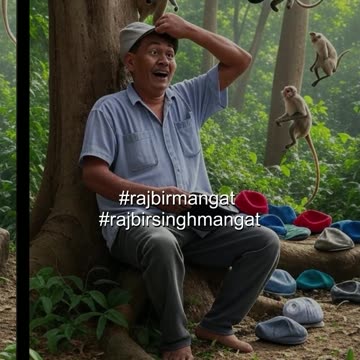 The Cap Seller And The Monkeys