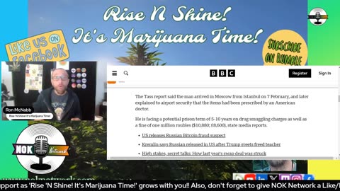 Rise ‘N Shine! It's Marijuana Time! Wake ‘N Bake Show - Ep 104 February 15, 2025