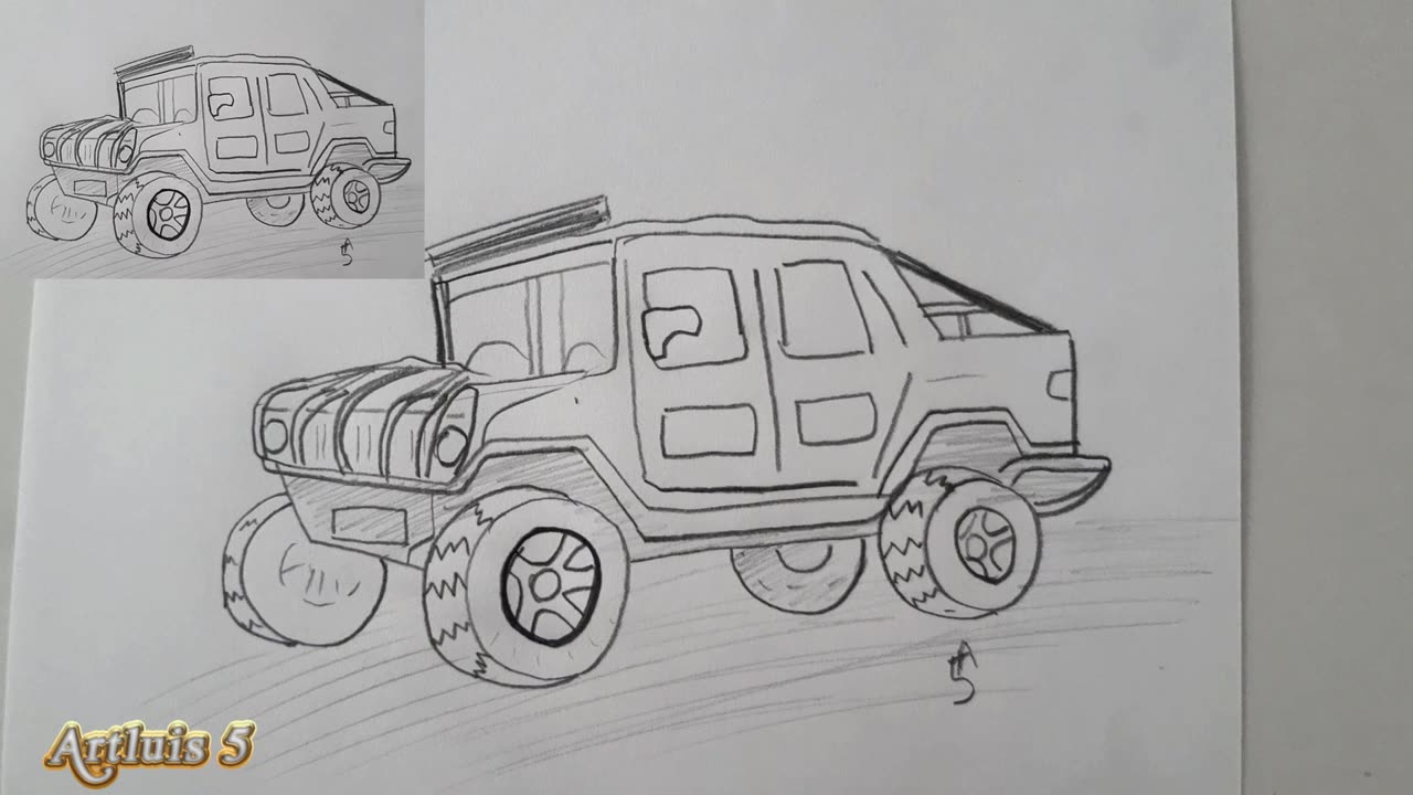 How to draw a war chariot