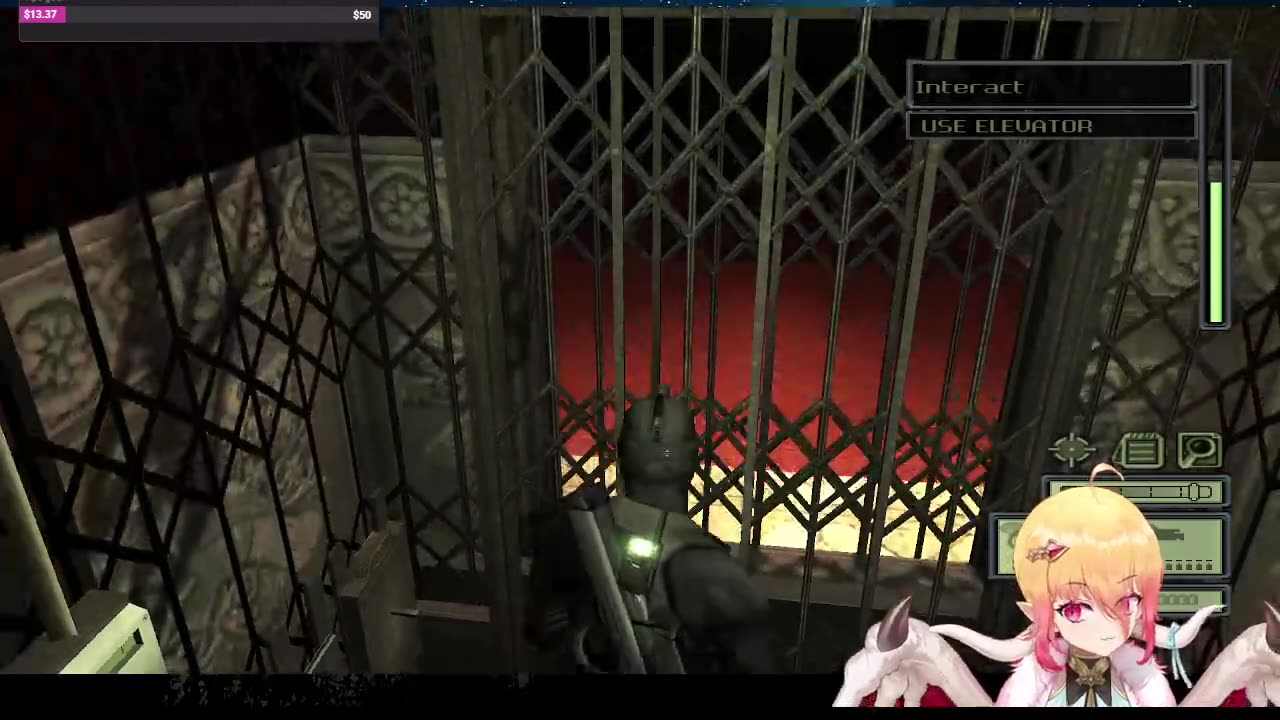 Actually in lore the lights on the NVG are invisible so guards wouldn't actually be able to see s...