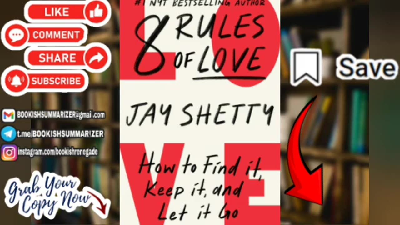 📚 8 Rules of Love- How to Find It, Keep It, and Let It Go by Jay Shetty _ Audiobook