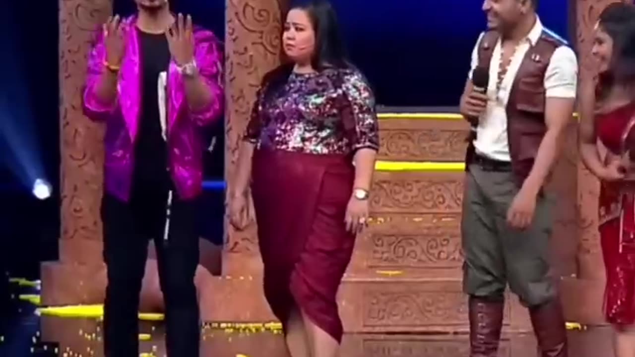 Wait for Bharti reaction Bharti Singh comedy video #funny video