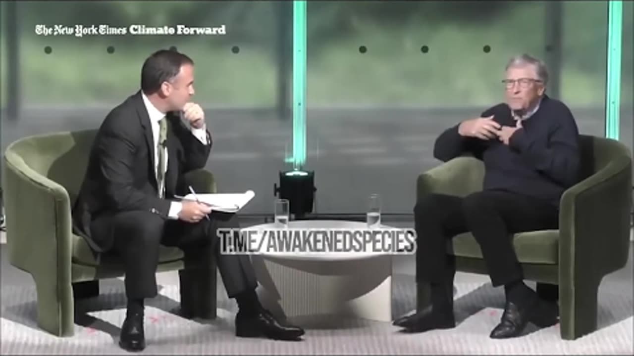 Interviewer: "If you just planted enough trees, it could take care of the climate issue altogether." | Individuals that believe anything he says is an idiot