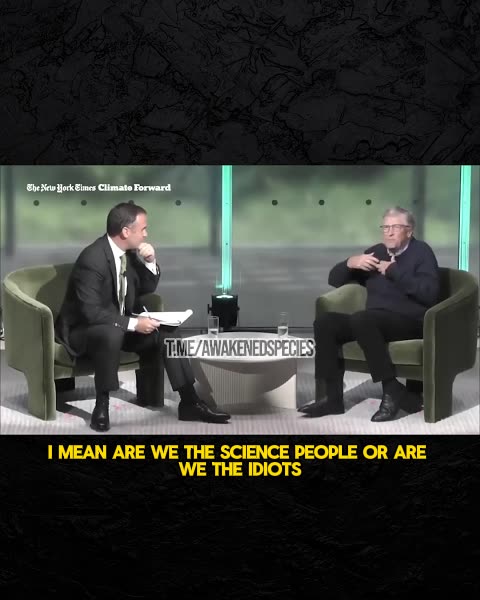 Interviewer: "If you just planted enough trees, it could take care of the climate issue altogether." | Individuals that believe anything he says is an idiot