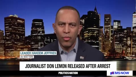 Rep. Jeffries's call for ICE and DHS 'to conduct themselves' like every other law enforcement agency